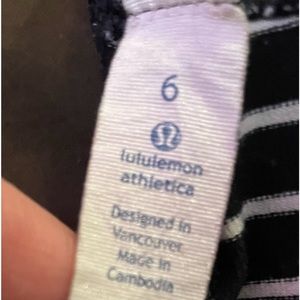 Lulu special addition size 6 crops good condition